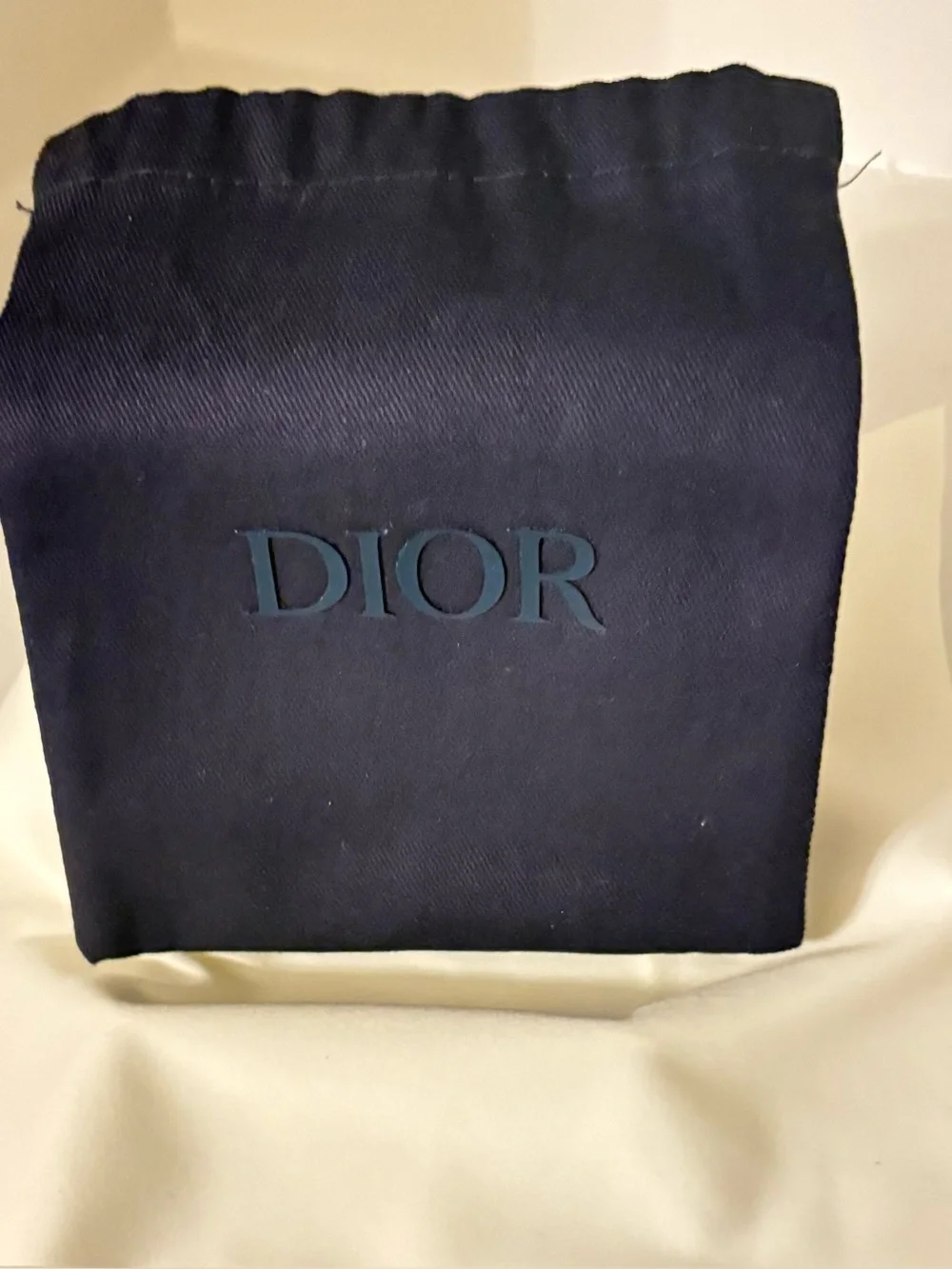 Dior Men Oblique Jacquard & Calfskin Card Holder | New